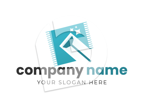 Carpet cleaning company logo