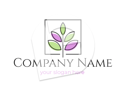 Aromatherapy and holistic therapy logo