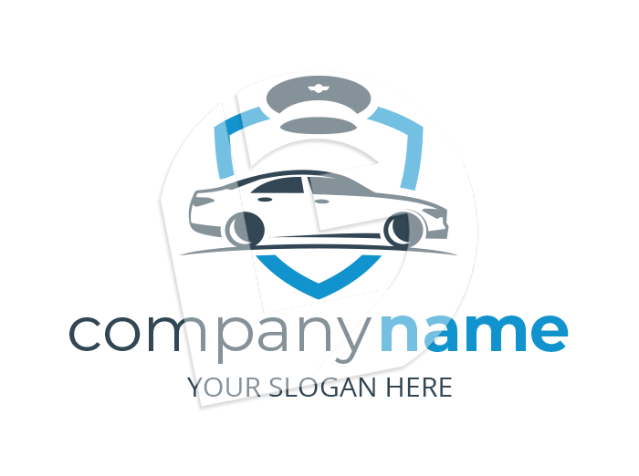 Personal driver and chauffeur logo